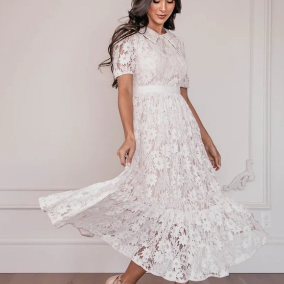 Jessakae Daisy Lace Dress - Picture 3 of 16